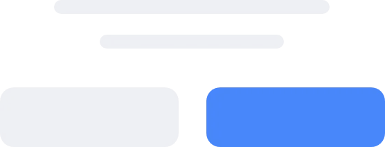 Een eenvoudig stroomdiagram met een donkerblauwe afgeronde rechthoek die leidt naar een kleinere balk en vervolgens vertakt naar twee rechthoeken, een donkerblauwe en een lichtblauwe.